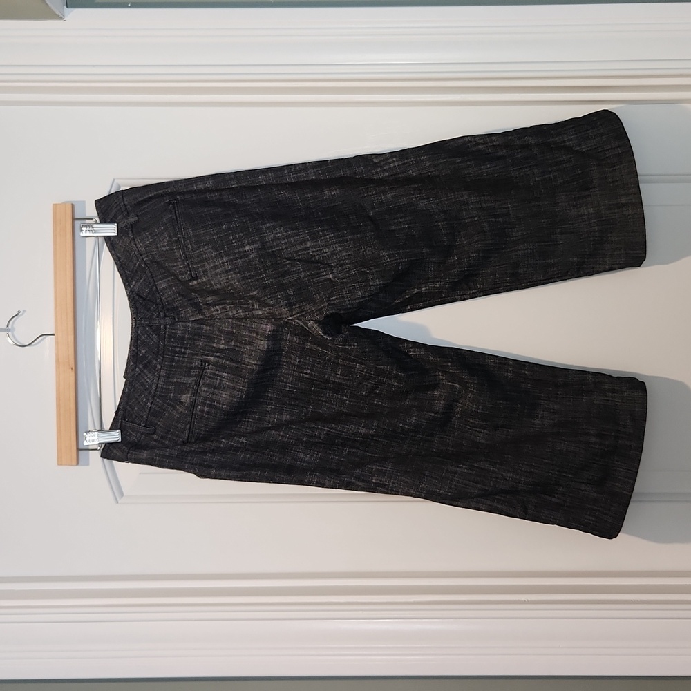 Sandro Heather Black‎ and Gray Cropped Pants Size 6P - Picture 3 of 12